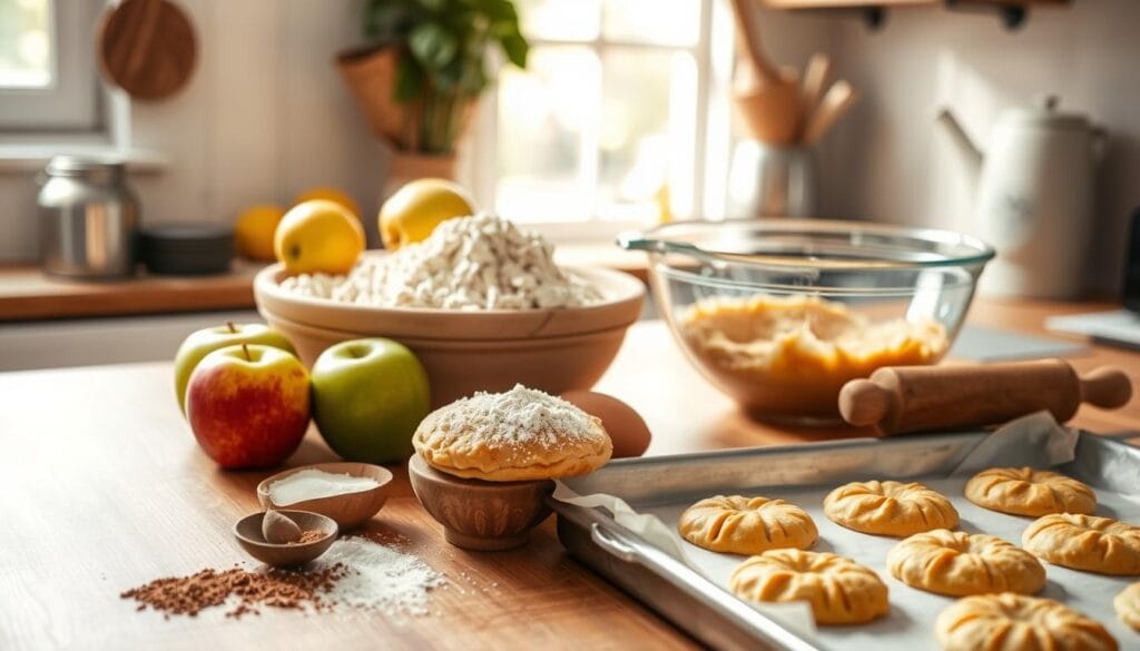 Baked Apple Fritters Preparation