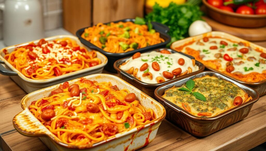 Customized Baked Spaghetti Variations