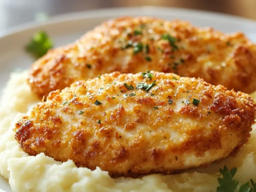 longhorn parmesan crusted chicken