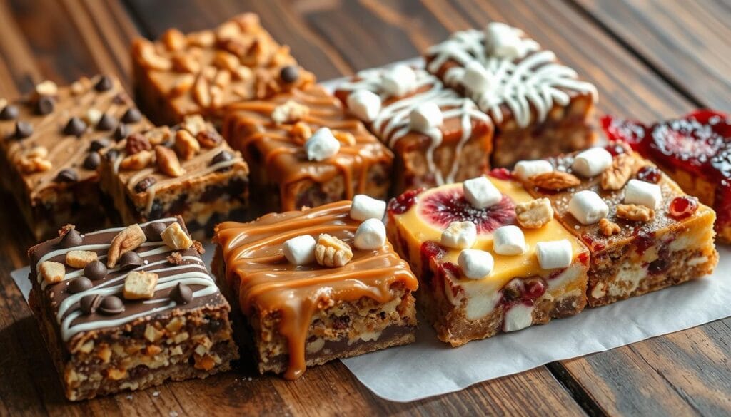 Ooey Gooey Bars Flavor Variations