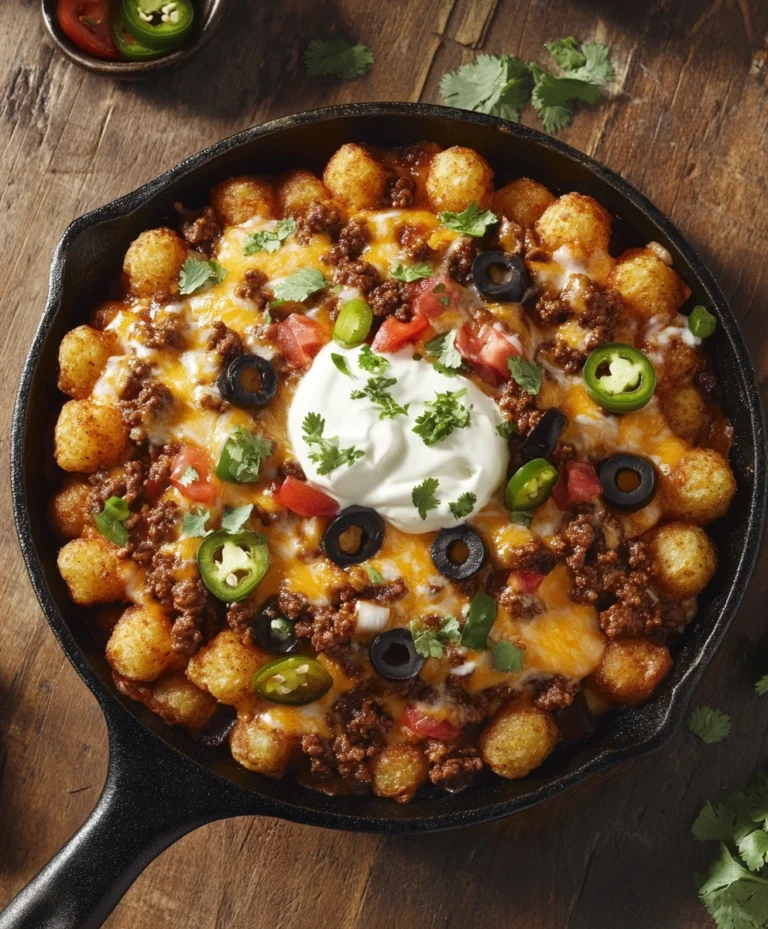 tater tot nachos