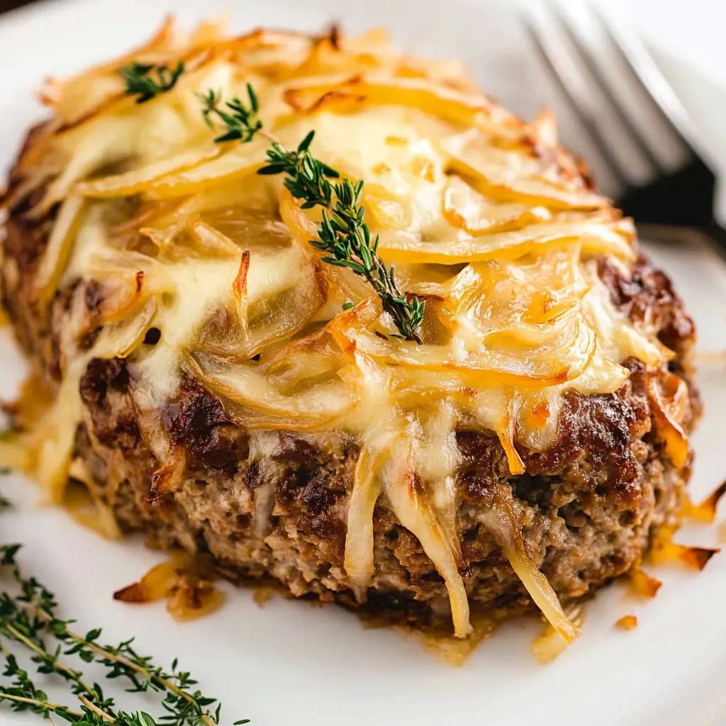 French Onion Meatloaf