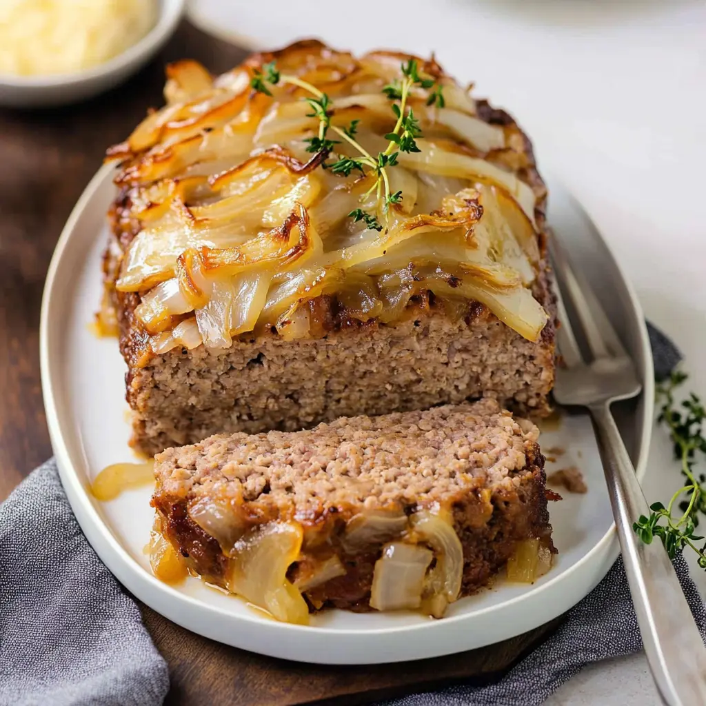 French Onion Meatloaf