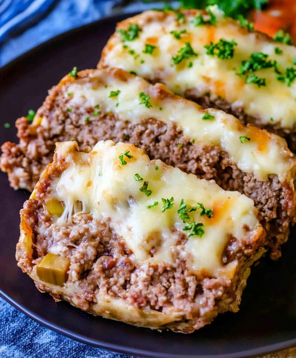 Philly Cheesesteak Meatloaf