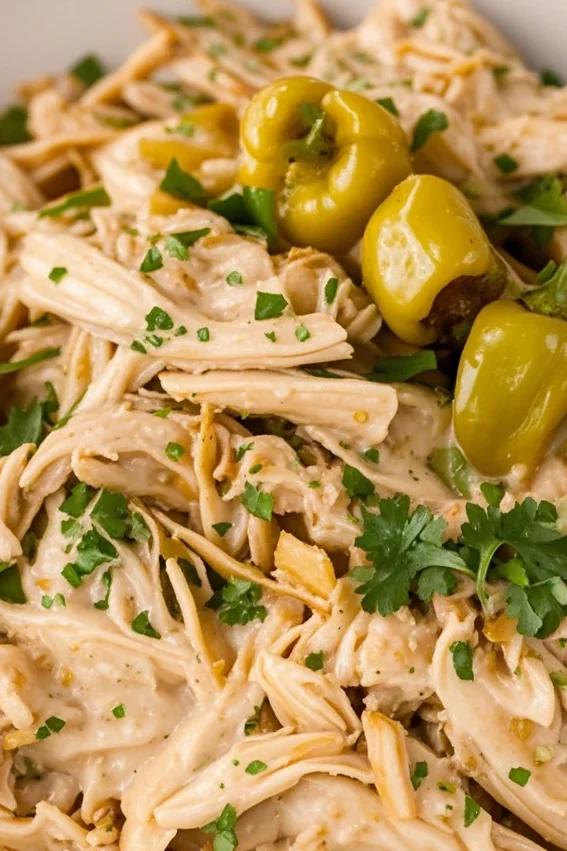 ​crockpot mississippi chicken