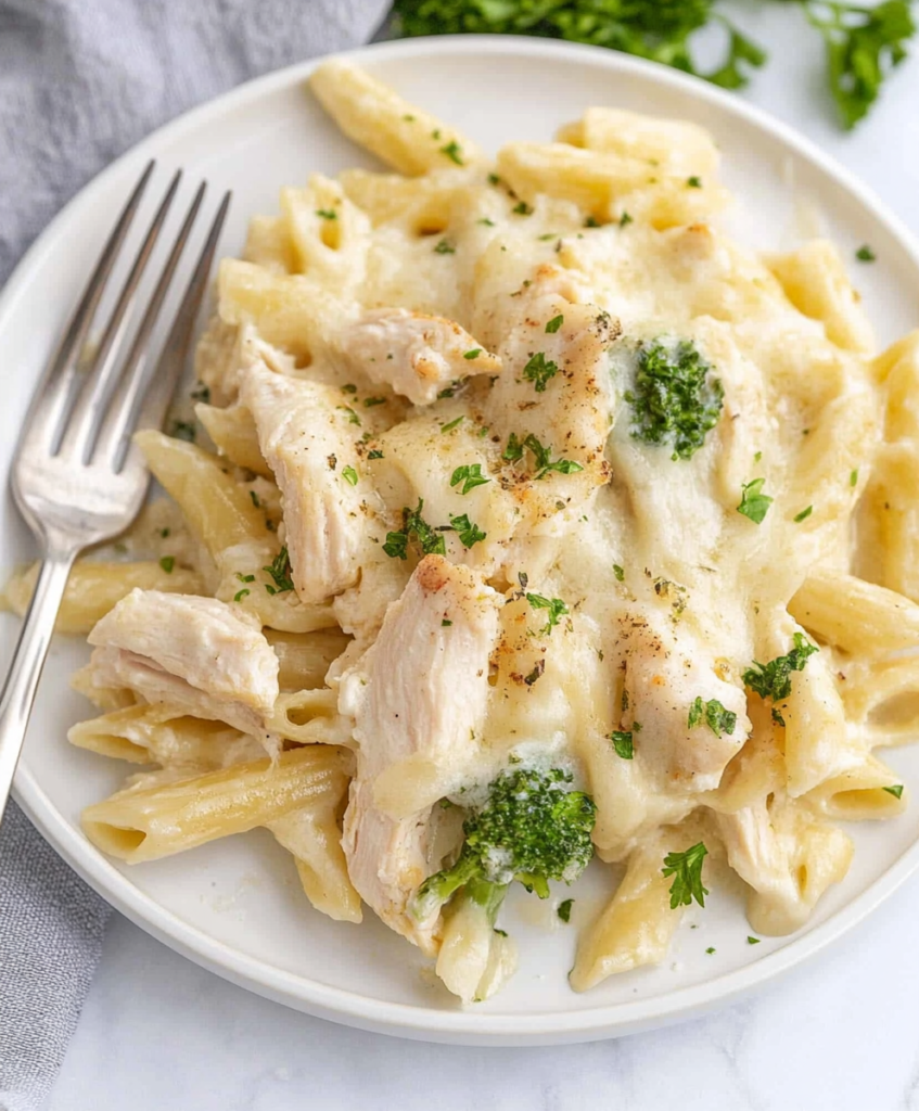 Chicken Alfredo Casserole