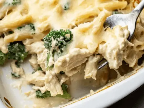 Chicken Alfredo Casserole