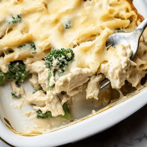 Chicken Alfredo Casserole