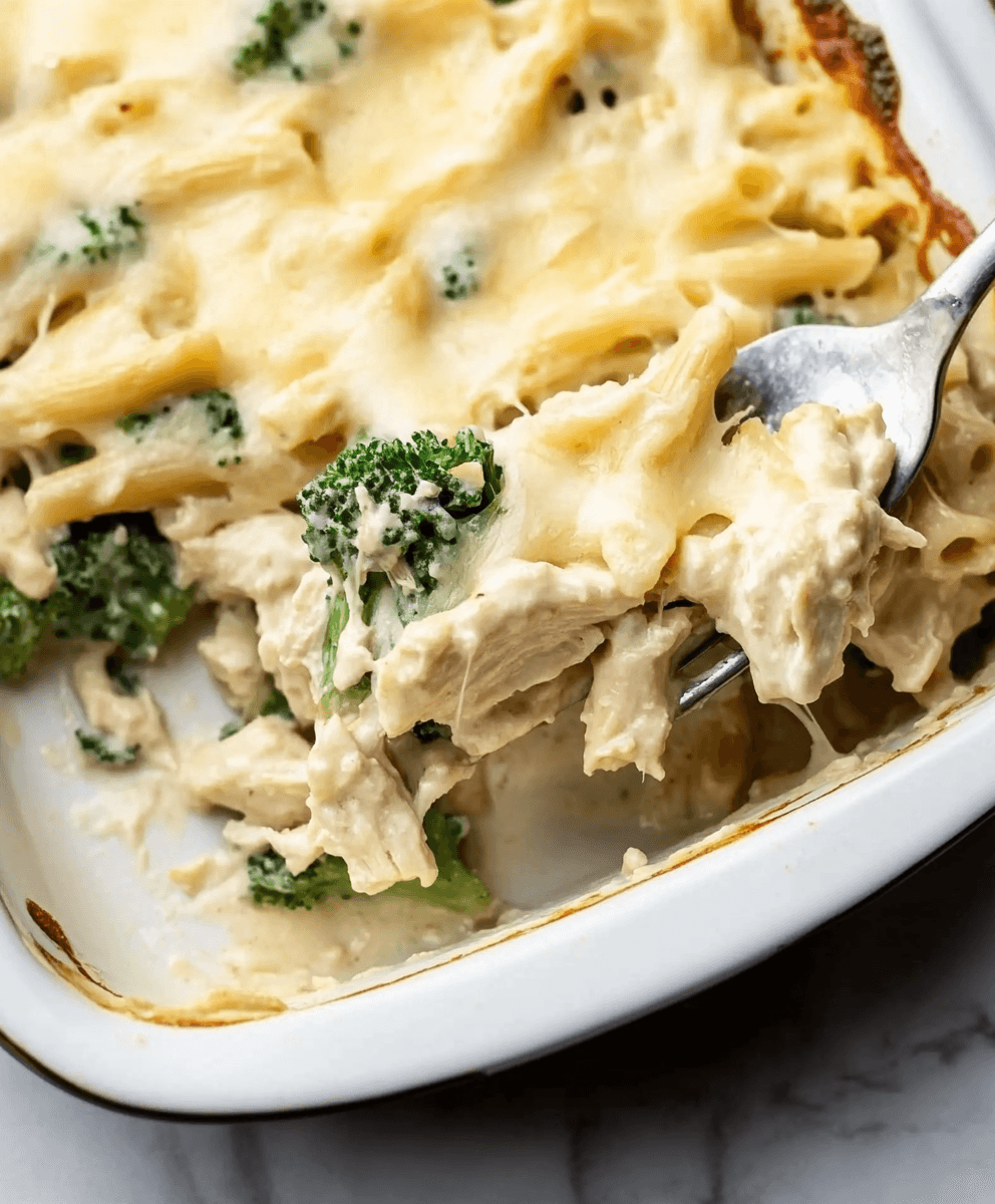 Chicken Alfredo Casserole