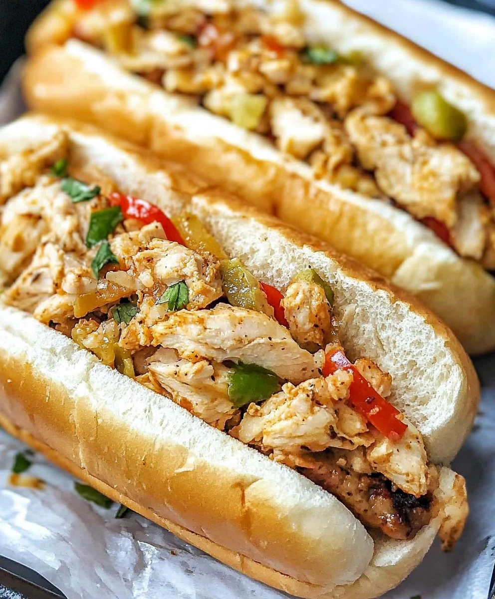 Chicken Philly Cheesesteak