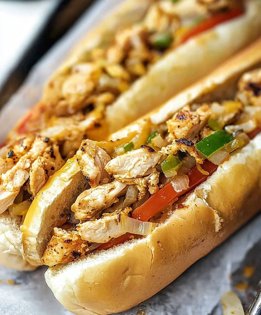 Chicken Philly Cheesesteak