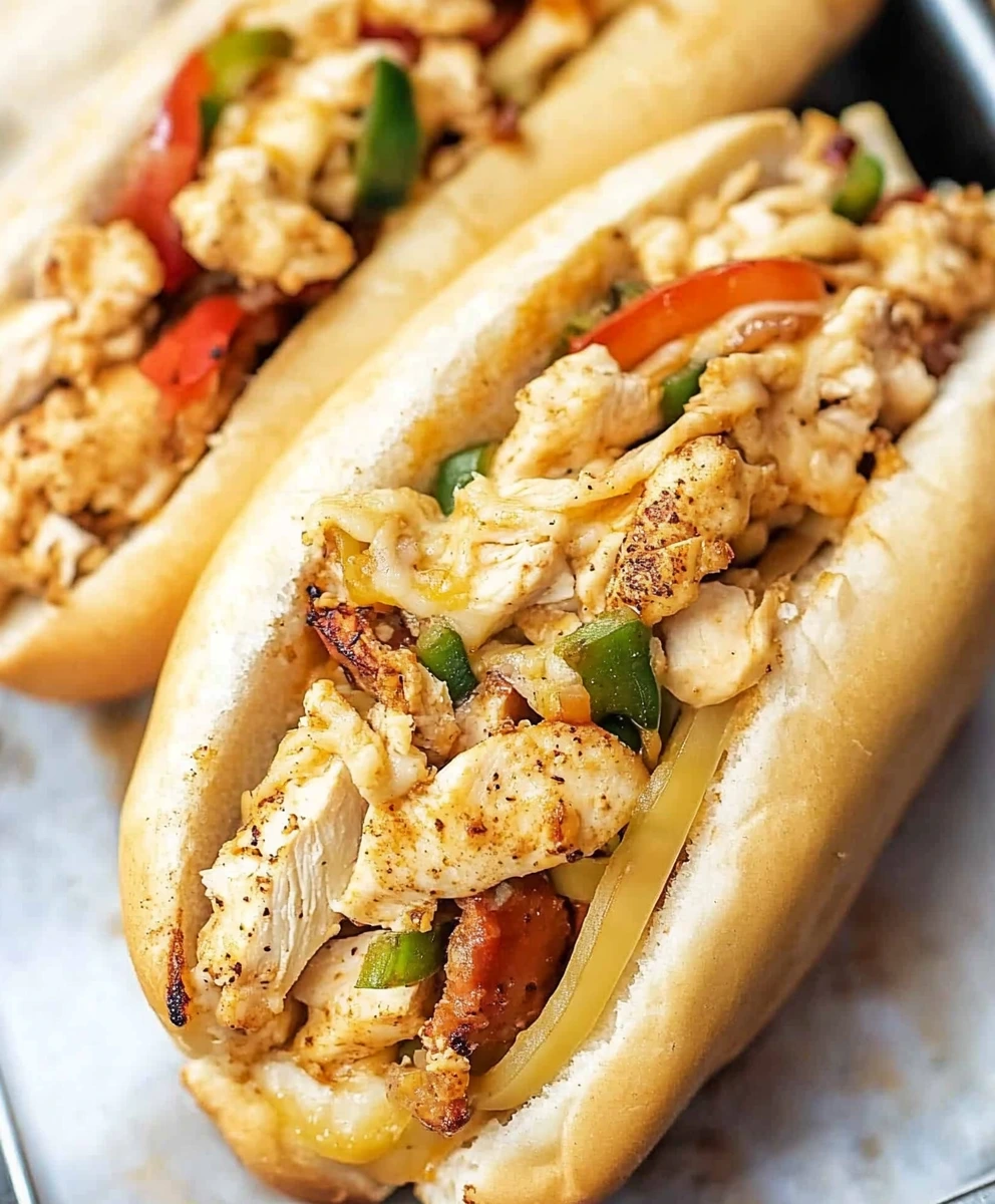 Chicken Philly Cheesesteak