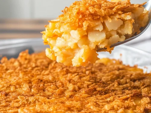 Funeral Potatoes with Hashbrowns