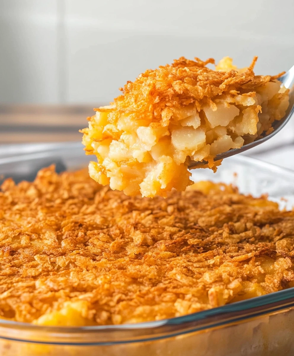 Funeral Potatoes with Hashbrowns