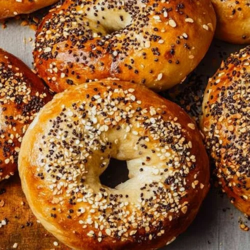 High-Protein Cottage Cheese Bagels