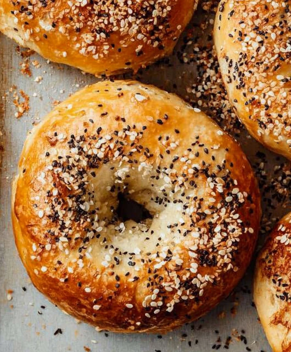 High-Protein Cottage Cheese Bagels