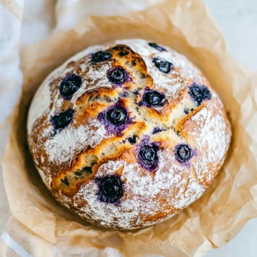 Lemon Blueberry Sourdough Bread