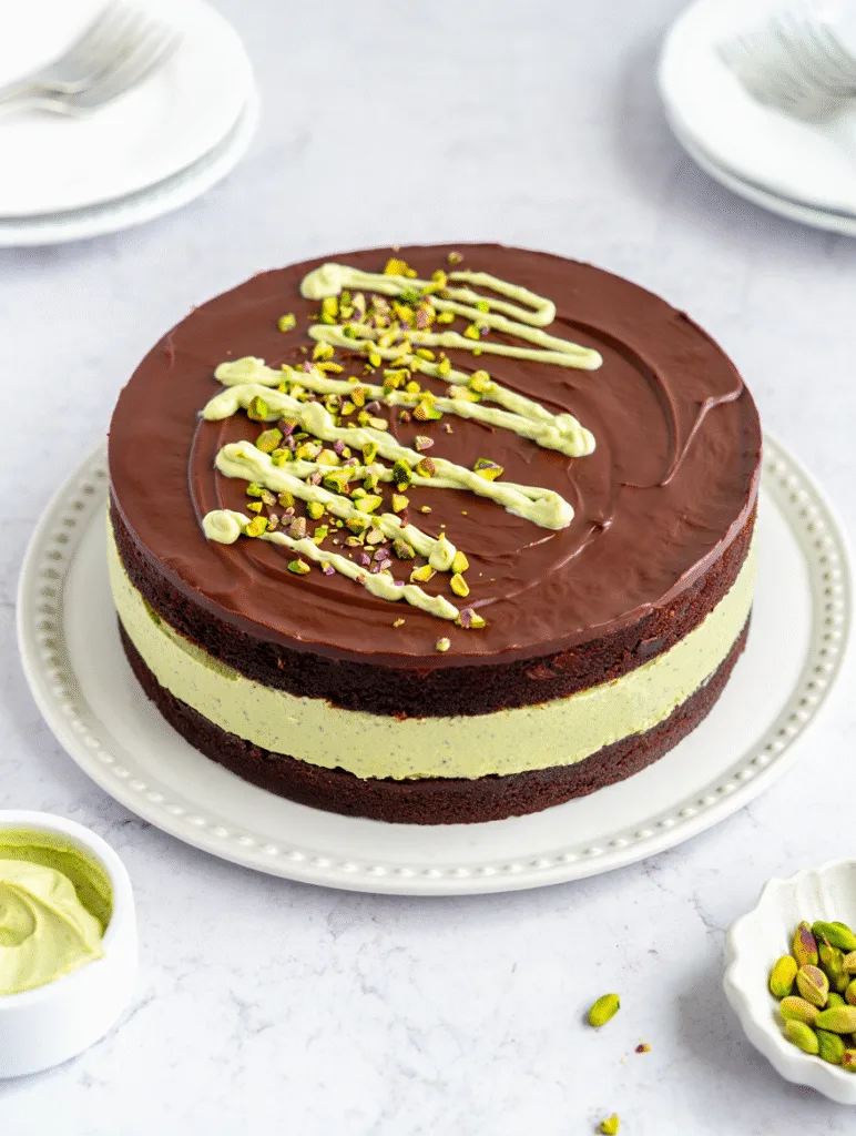 Dubai Chocolate Cake