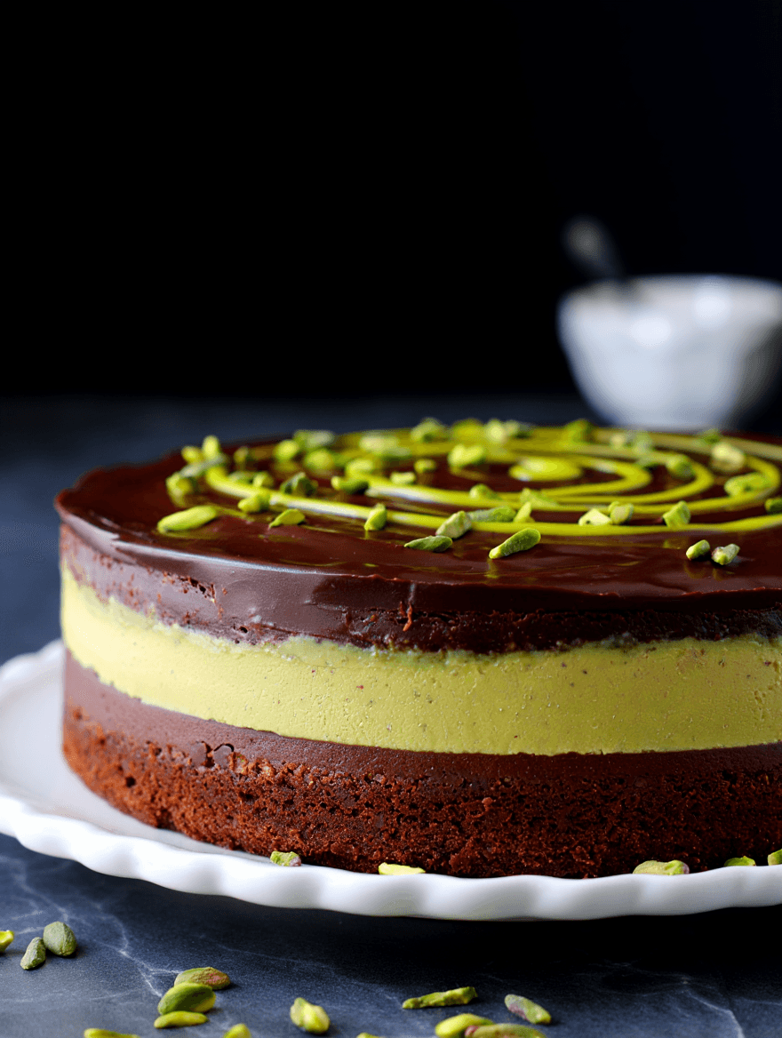 Dubai Chocolate Cake