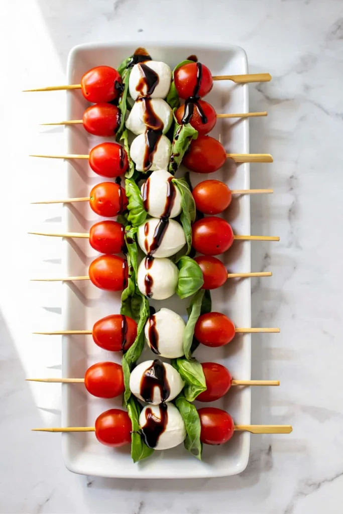 Caprese skewers
