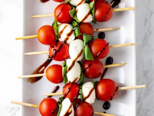 Caprese skewers