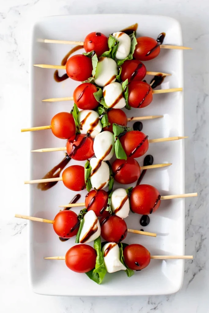 Caprese skewers
