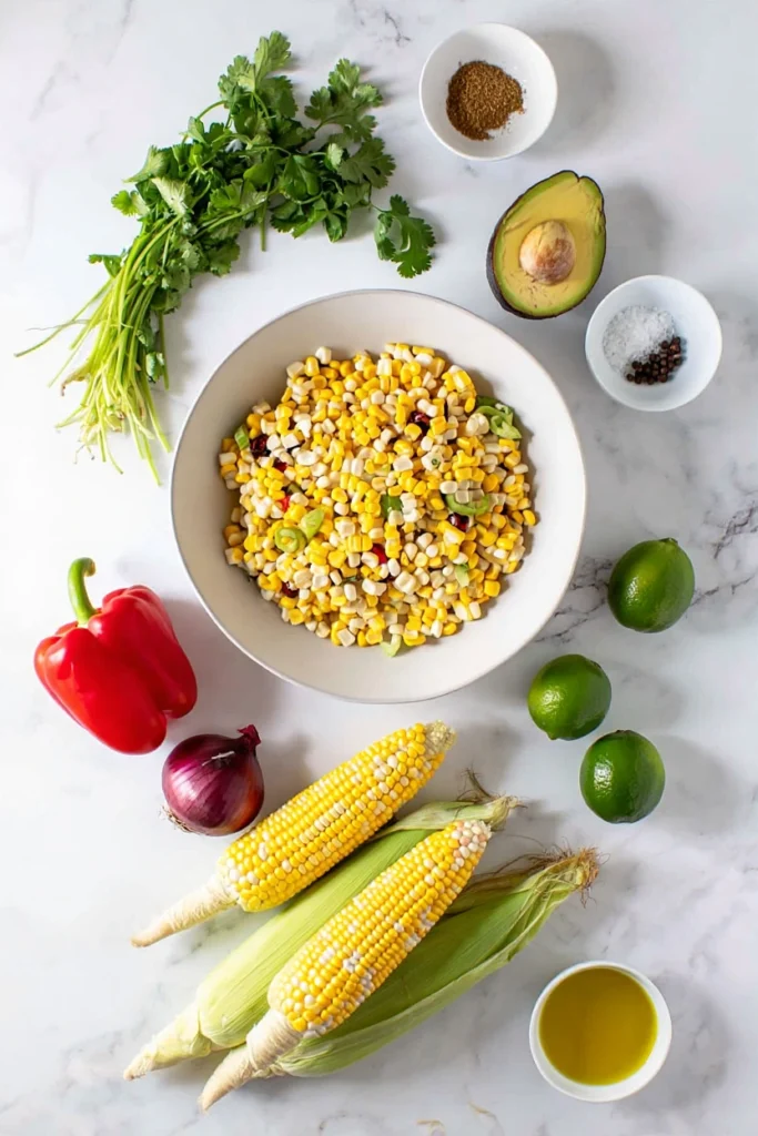 corn salad ingredients
