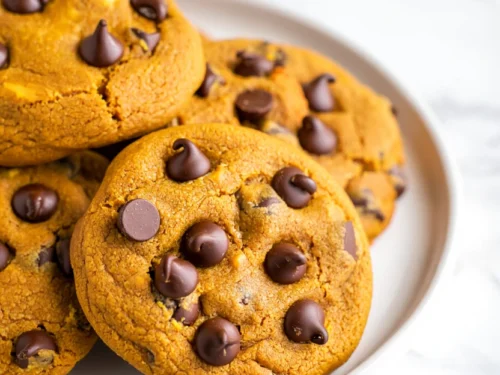 Pumpkin Chocolate Chip Cookies