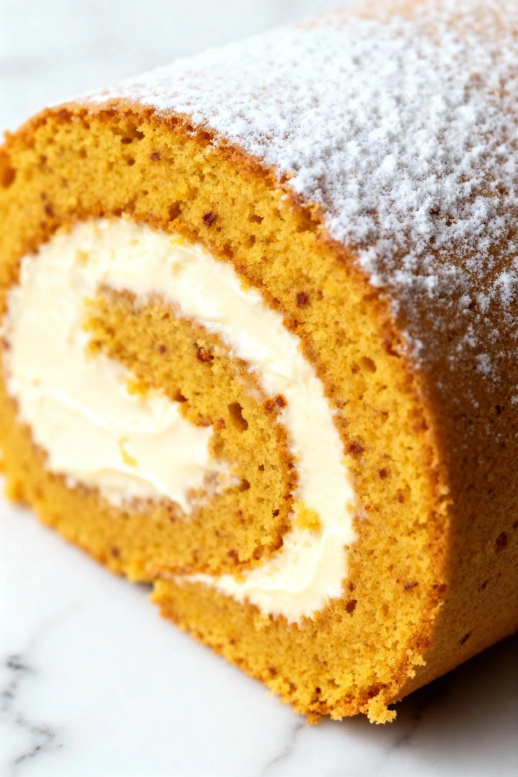 Pumpkin Roll with Cream Cheese Filling (2) Pumpkin Roll with Cream Cheese Filling