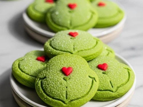 Grinch Sugar Cookies