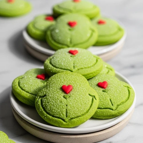 Grinch Sugar Cookies