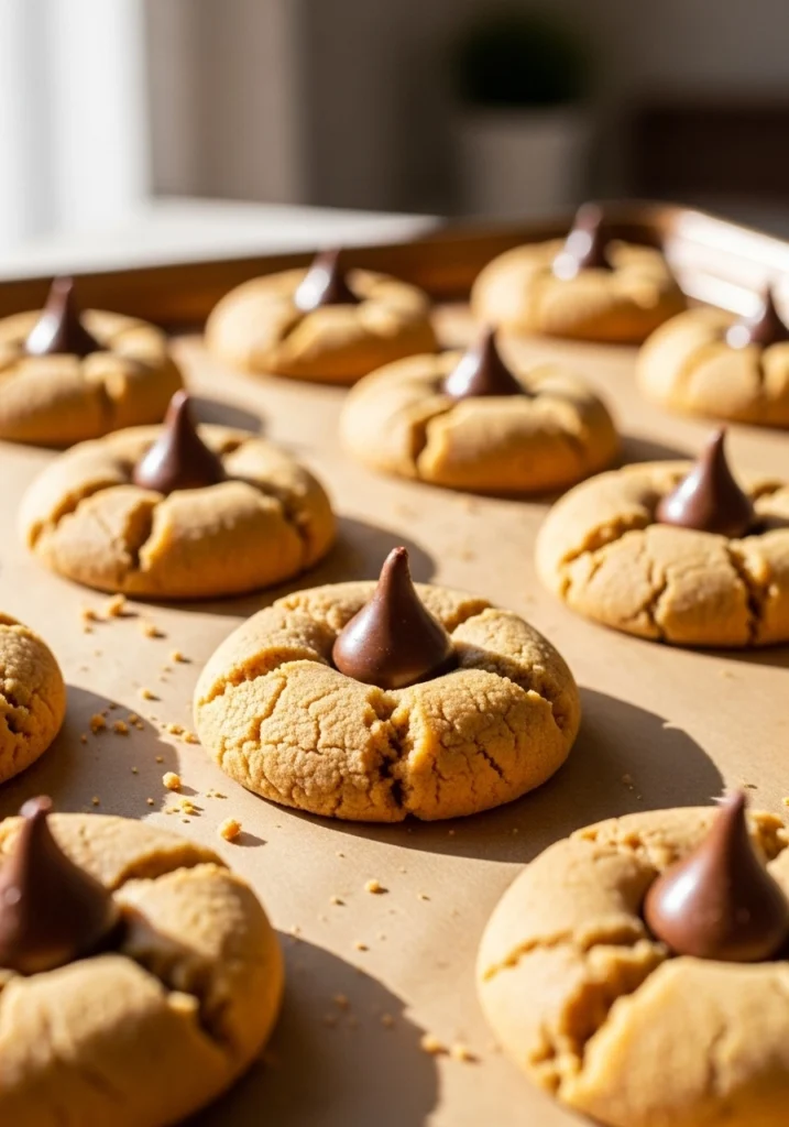 Peanut Butter Blossom Cookies