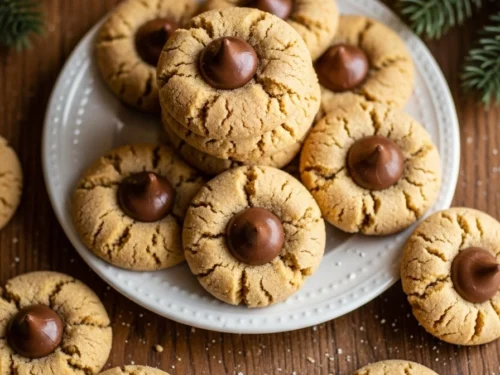 Peanut Butter Blossom Cookies