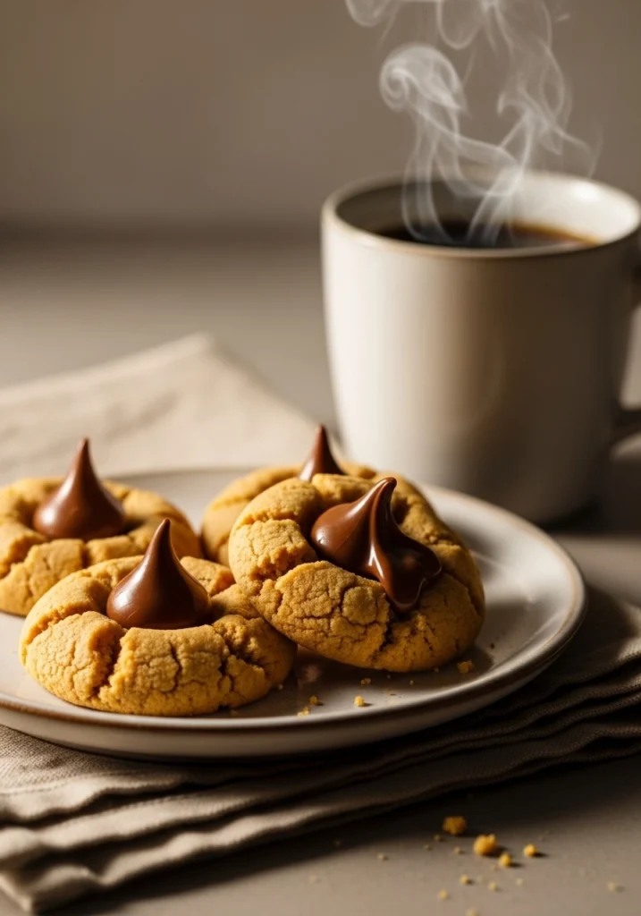 Peanut Butter Blossom Cookies