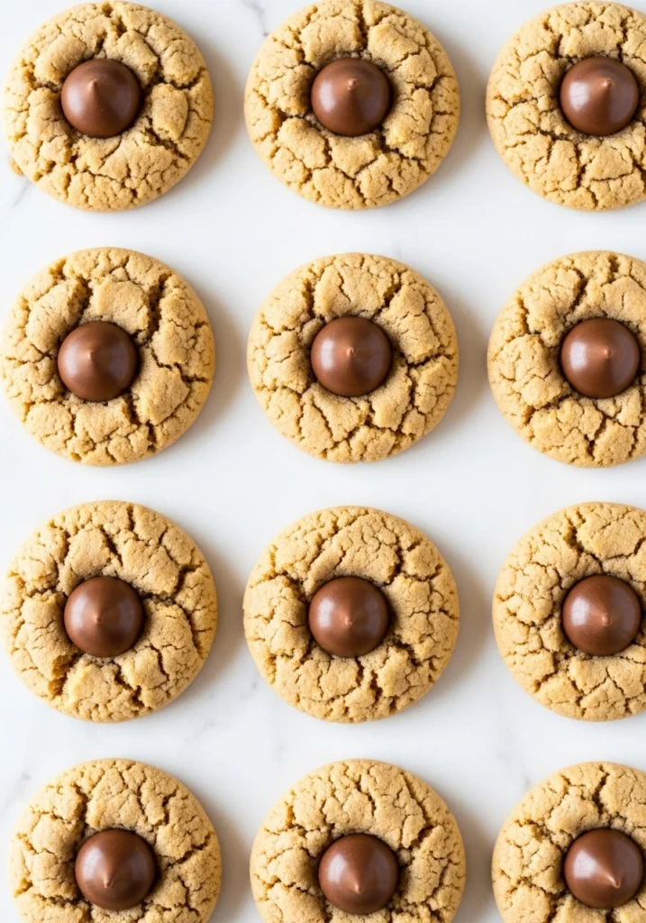 Peanut Butter Blossom Cookies