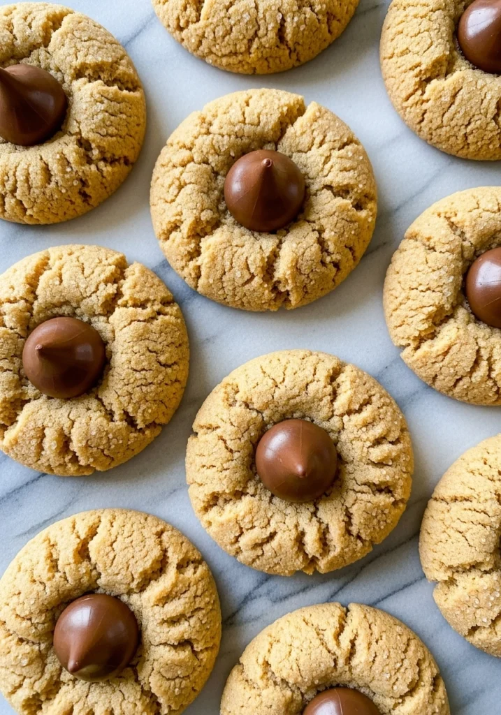 Peanut Butter Blossom Cookies