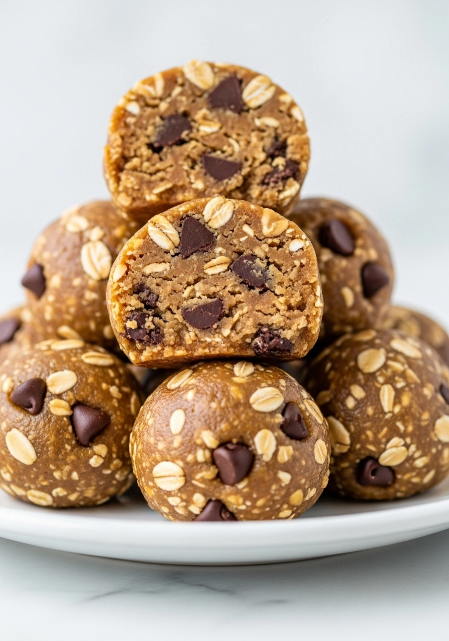 Peanut Butter Protein Balls : No-Bake Energy Bites