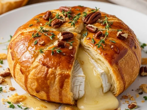 Puff Pastry Baked Brie