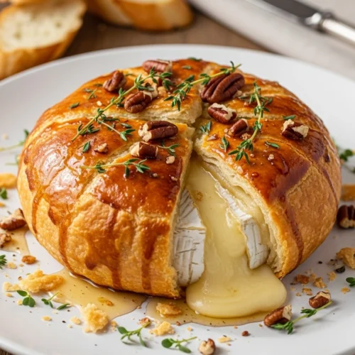 Puff Pastry Baked Brie