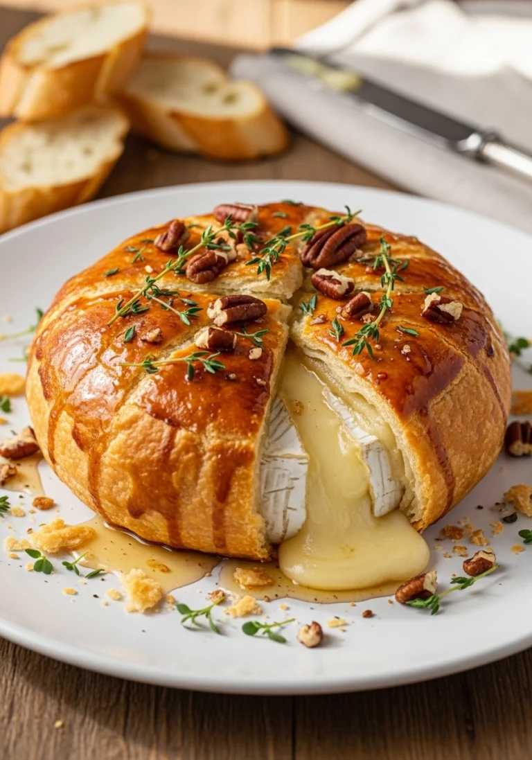 Puff Pastry Baked Brie