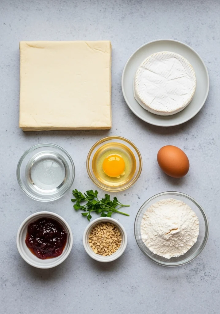 Puff Pastry Baked Brie