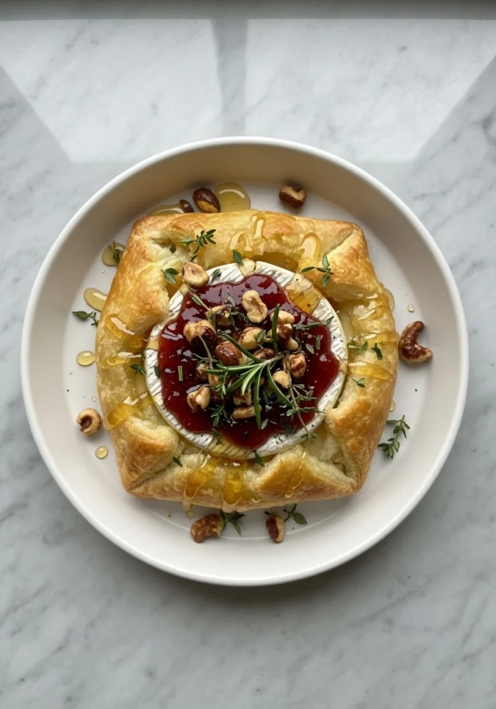 Puff Pastry Baked Brie