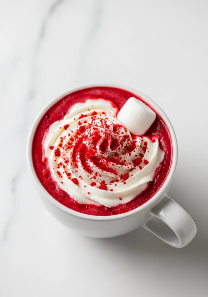Red Velvet Hot Chocolate Recipe