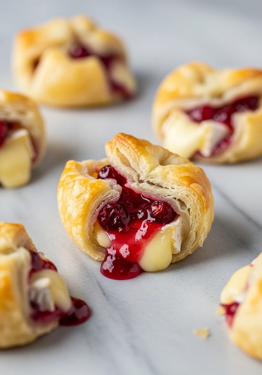 Cranberry Brie Bites: Easy Party Appetizer Recipe