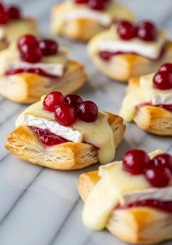 Cranberry Brie Bites: Easy Party Appetizer Recipe 5 cranberry brie bites