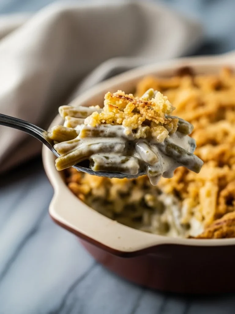 The Best Green Bean Casserole Recipe 4 green bean casserole