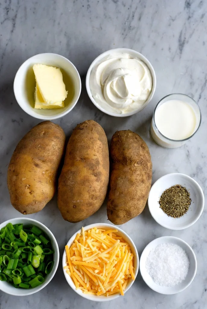twice baked potatoes