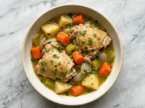 Chicken Stew Crockpot Recipe
