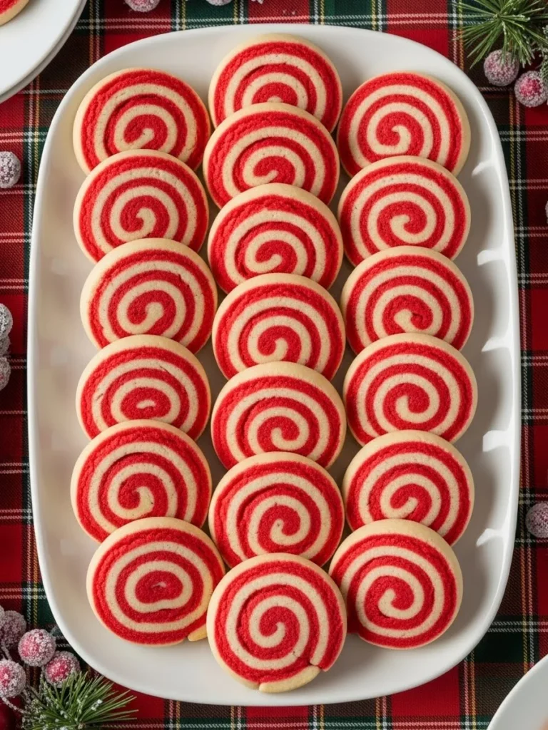 Christmas Pinwheel Cookies