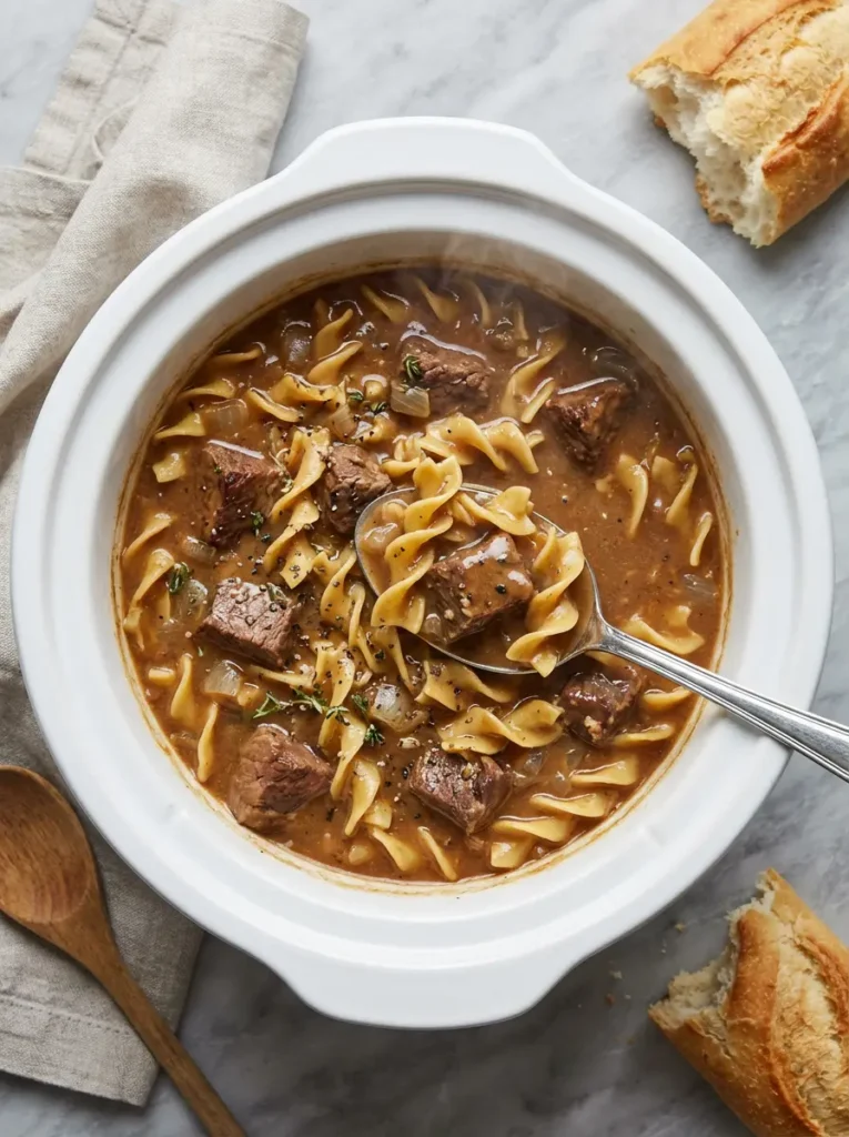 Classic Beef and Noodles